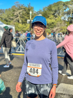 Mama ran a half marathon!