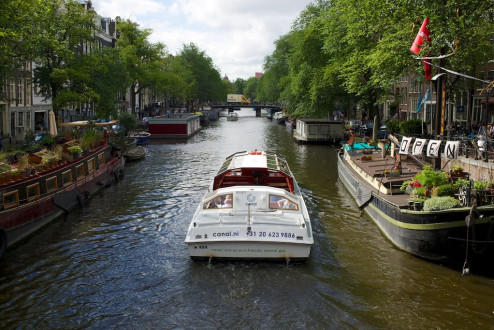 The beautiful canals