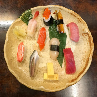 Sushi in Matsumoto