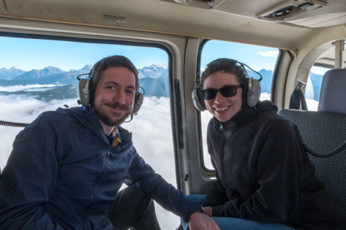 Third helicopter ride in nine months