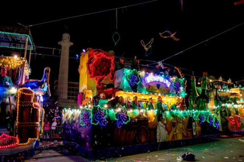 Krewe of Bacchus and all their worldly delights