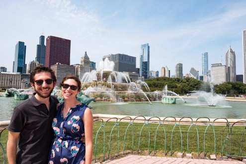Buckingham Fountain and the uber Chicago shot