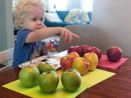 Preschool unit one: apples!