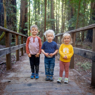 Hiking in the redwoods!