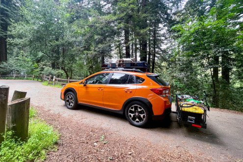 First camping trip with the Crosstrek!
