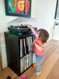 She really wants to play her own records