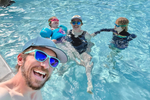 So does Nova. She kept trying to drown herself by "diving"