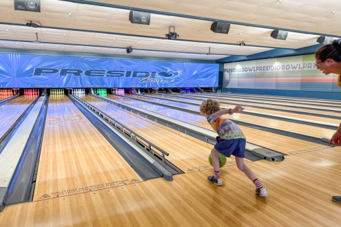 These bumpers were awesome, they just pop up for any bowler you mark as needing them