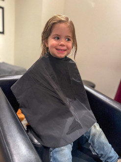 First haircut!
