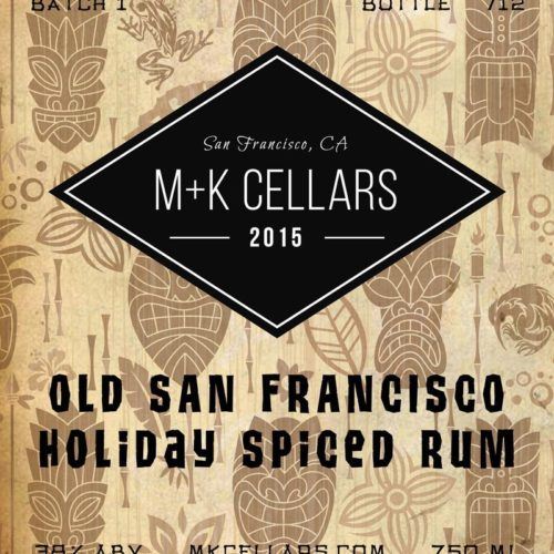 M+K Cellars - Old San Francisco Holiday Spiced Rum